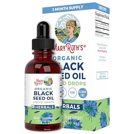 Mary Ruth's Organic Black Seed Oil Liquid Drops