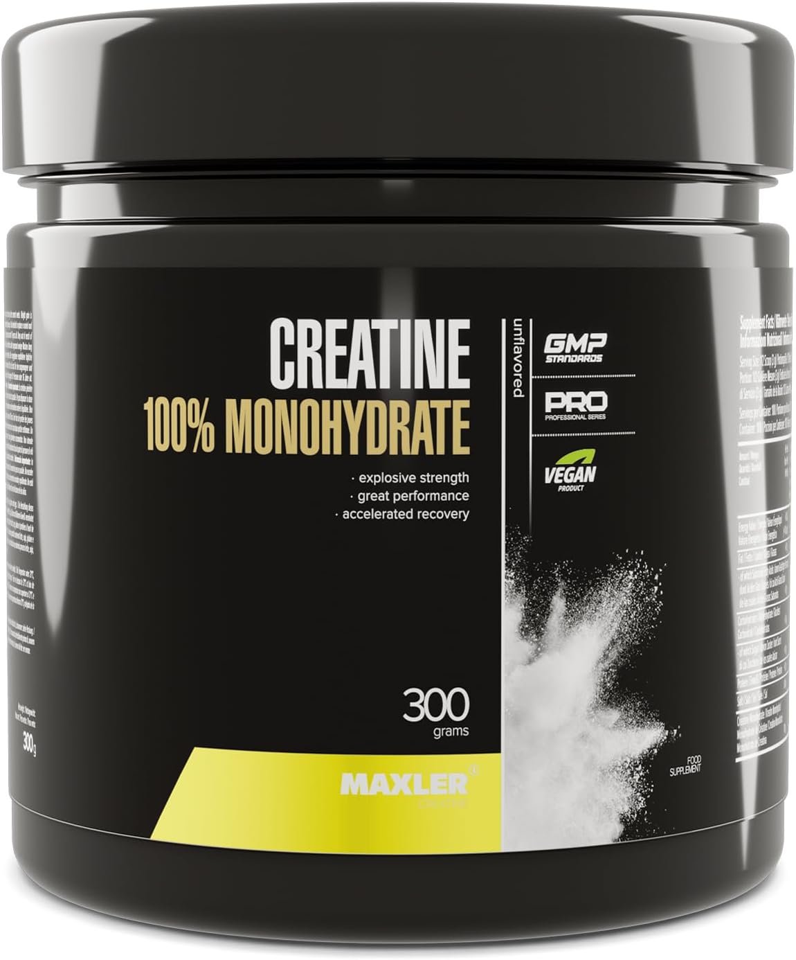 MAXLER Creatine Monohydrate 300g kaina akcija