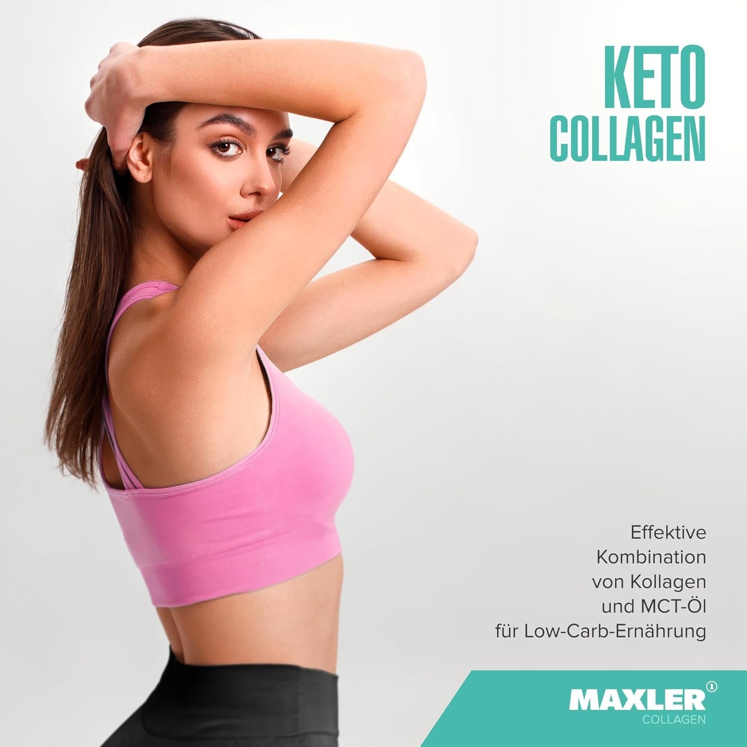 Maxler Keto Collagen Powder - Coconut - 320g baneris