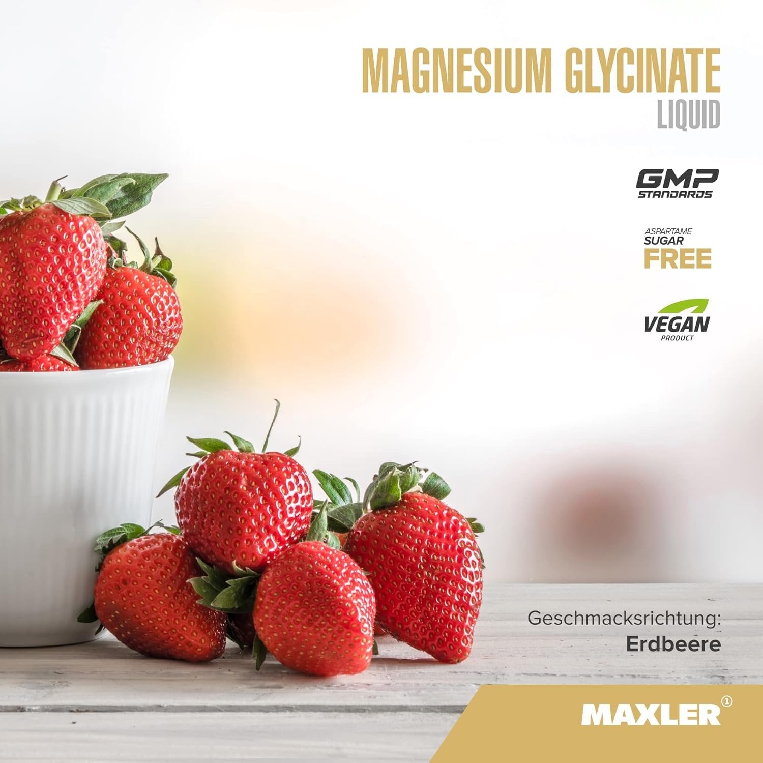 Maxler Magnesium Glycinate Liquid - 500 ml. baneris