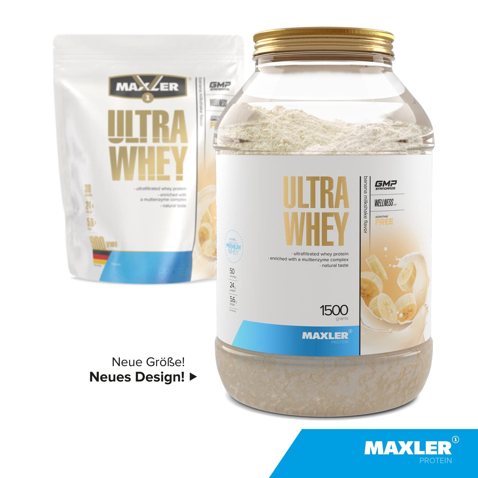 Maxler Ultra Whey - 1500g kaina akcija