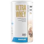 Maxler Ultra Whey - Chocolate 300g can kaina