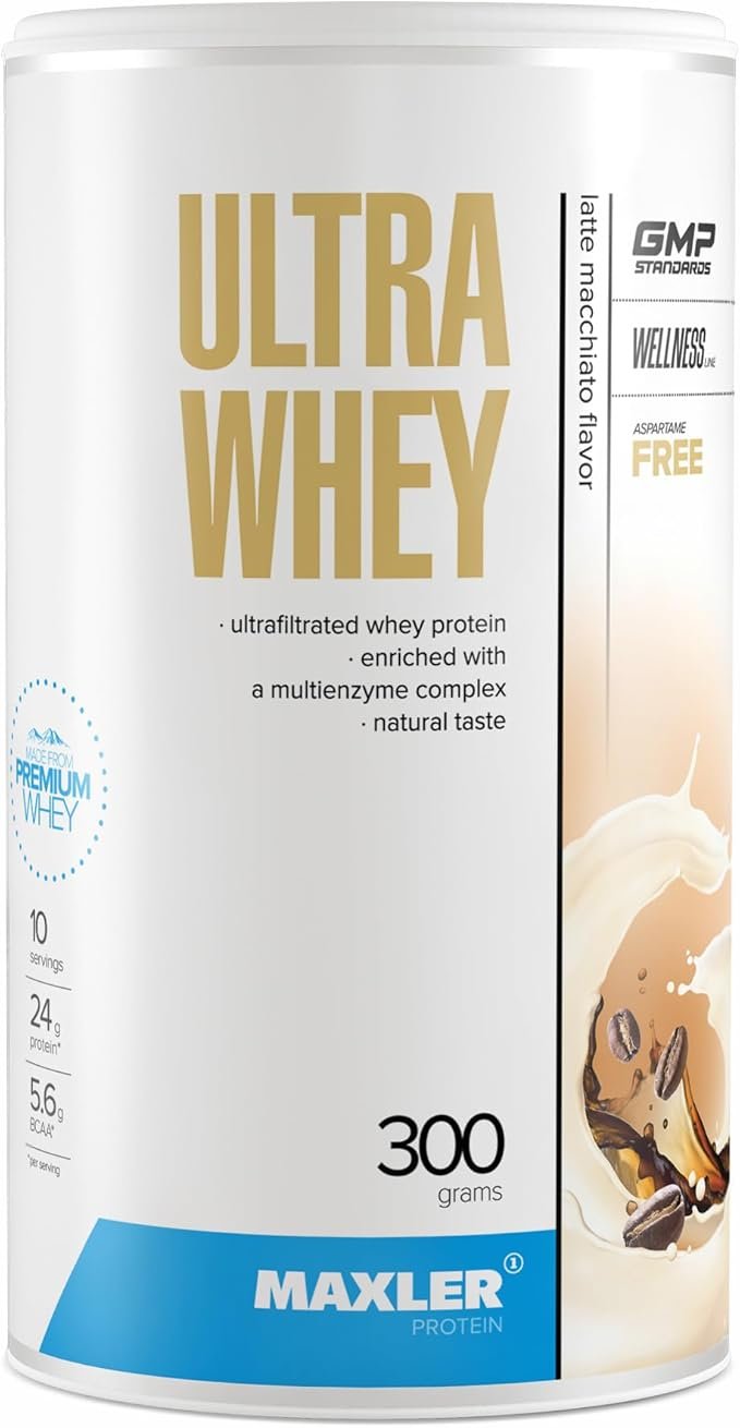 Maxler Ultra Whey - Protein 300g can latte machiato