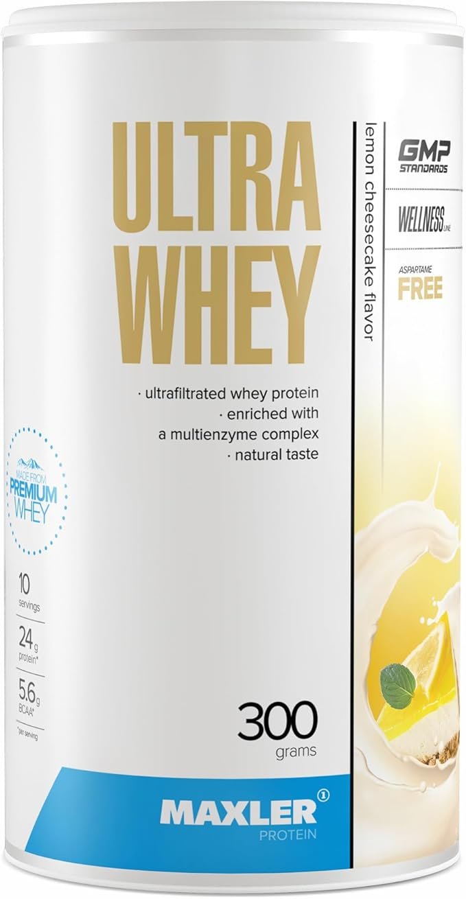 Maxler Ultra Whey - Protein 300g can lemon cheezcake