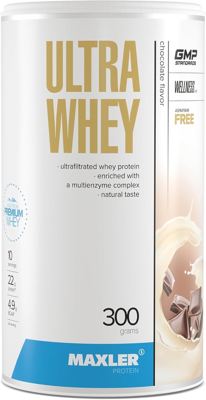 Maxler Ultra Whey - Protein 300g can milk choc
