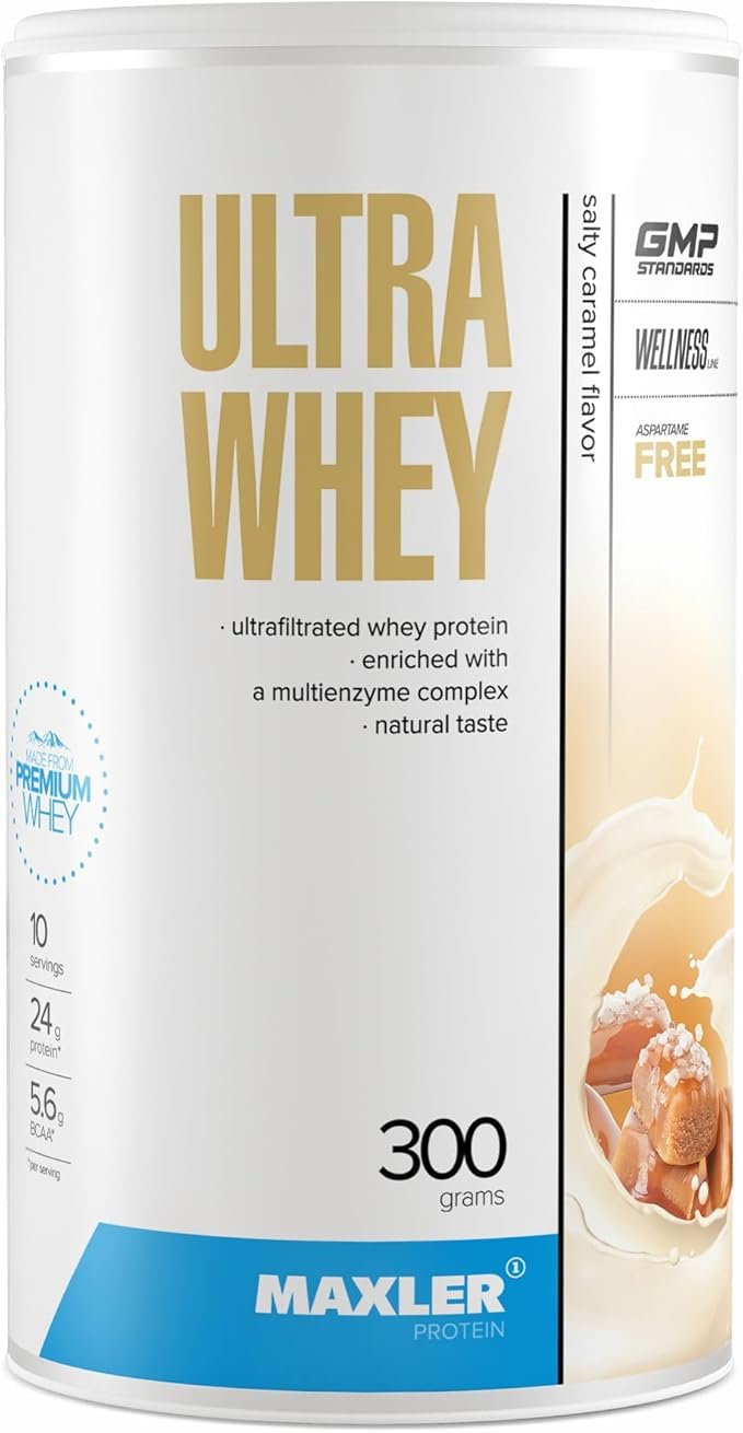 Maxler Ultra Whey - Protein 300g can salty caramel