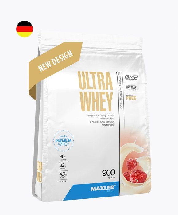 MAXLER Ultra Whey - Protein 900g bag kaina