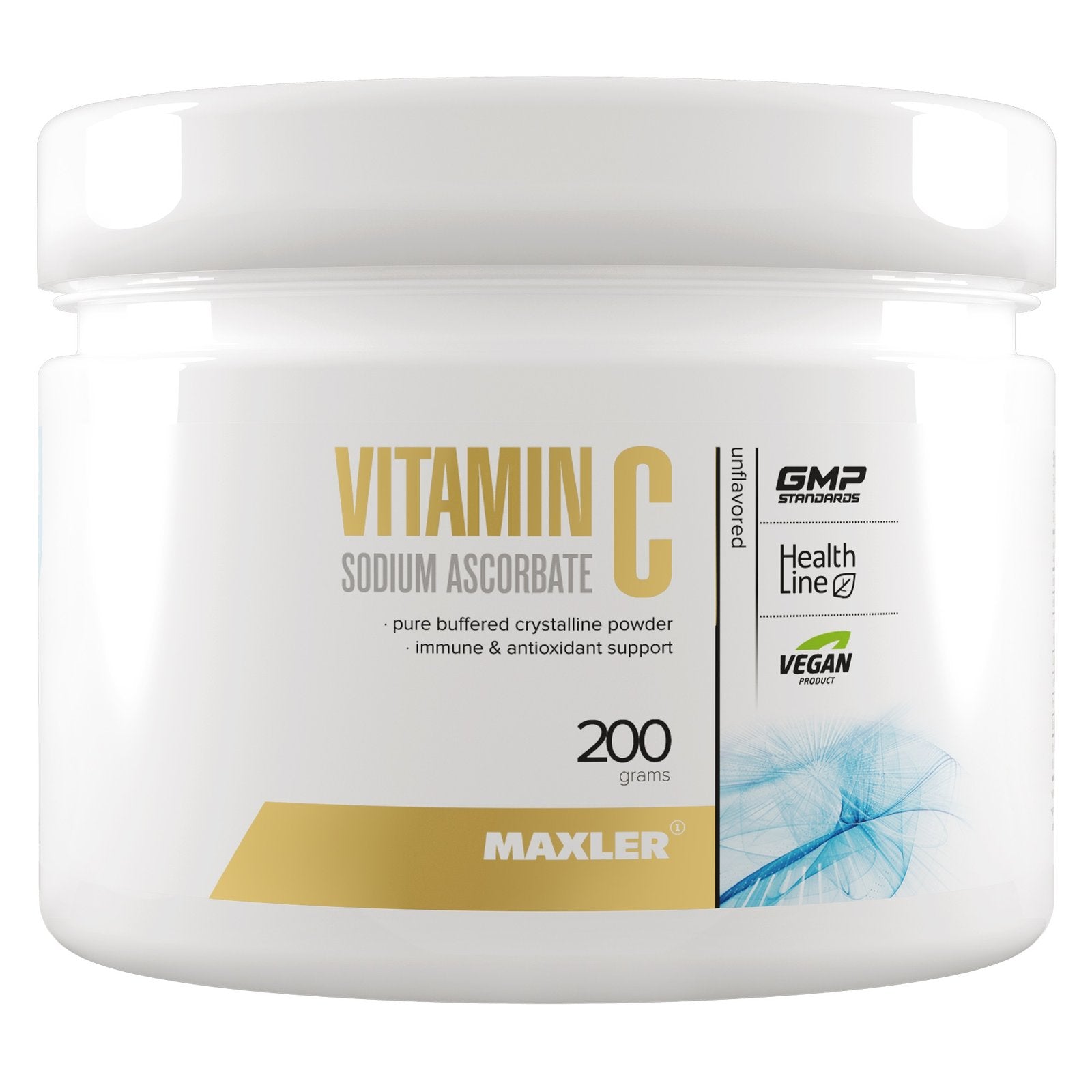 Maxler Vitamin C Sodium Ascorbate 200 g kaina