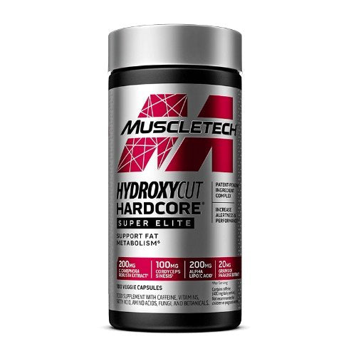 MuscleTech Hydroxycut Hardcore Super Elite 100 caps kaina akcija pigu