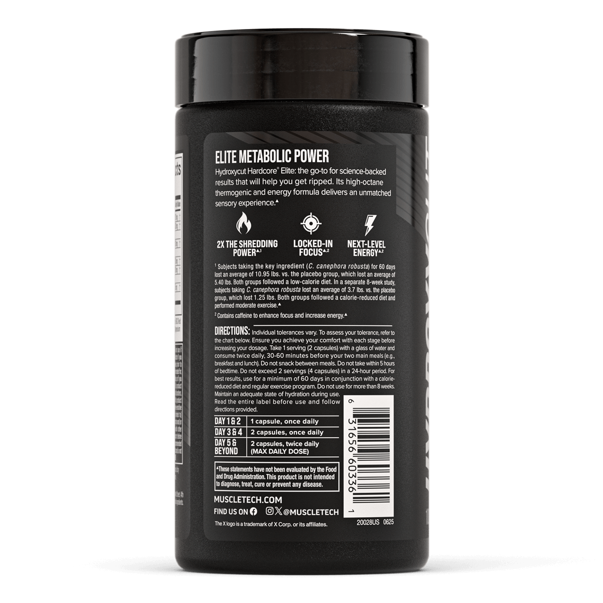 MuscleTech Hydroxycut Hardcore Super Elite 100 caps