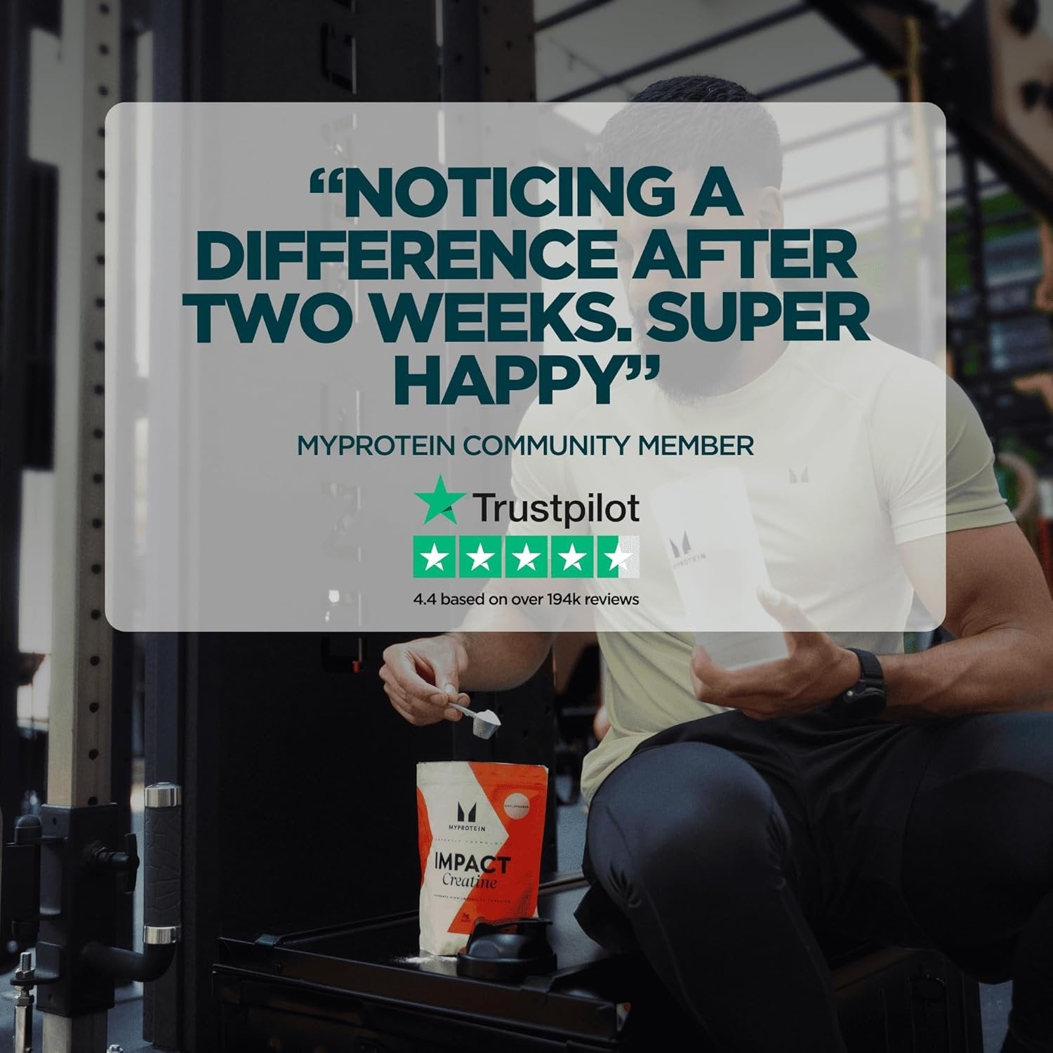 Myprotein Impact Creatine 1kg patikimumas