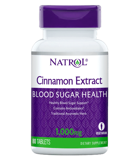 Natrol_Cinnamon_Extract__1000mg_80_tablets_kaina