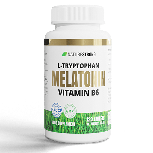 naturestrong-l-tryptophan-melatonin-vitamin-b6-complex-120-tabs-kaina