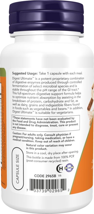 NOW Digest Ultimate – 60 veg caps vartojimas