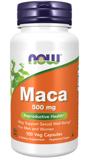 NOW Food Maca 500mg 100 Veg. Price of capsules