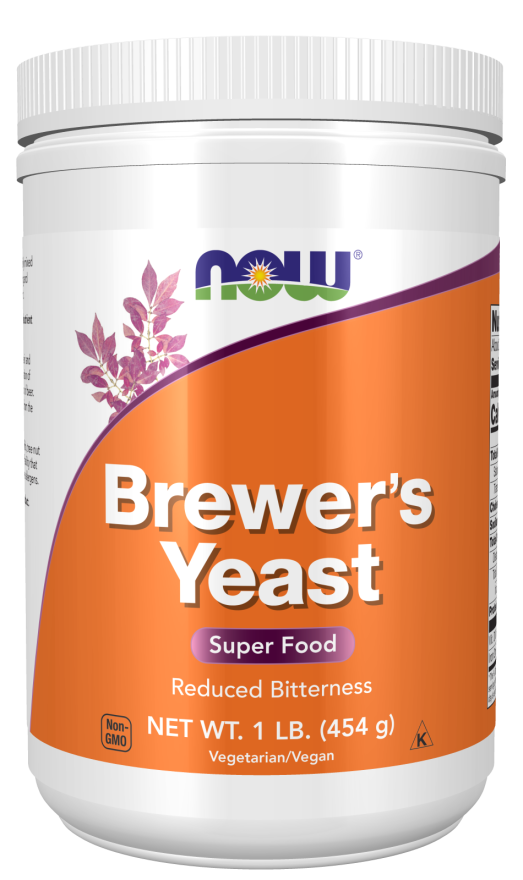 NOW Foods Brewer's Yeast - Powder - 454 grams kaina