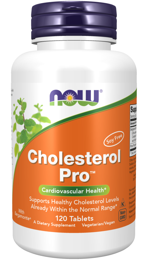 NOW Foods Cholesterol Pro - 120 tablets kaina