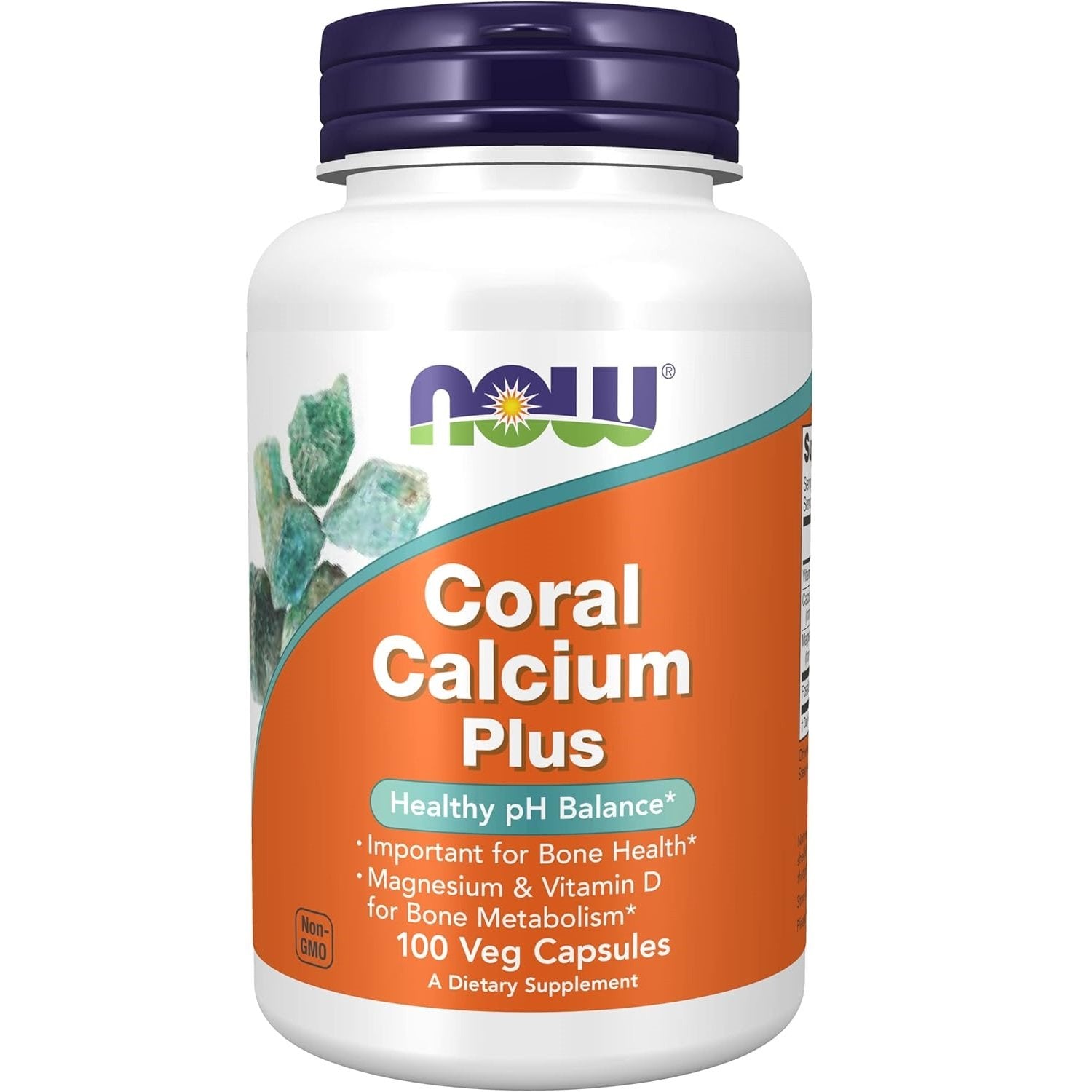NOW Foods Coral Calcium Plus - 100 vcaps