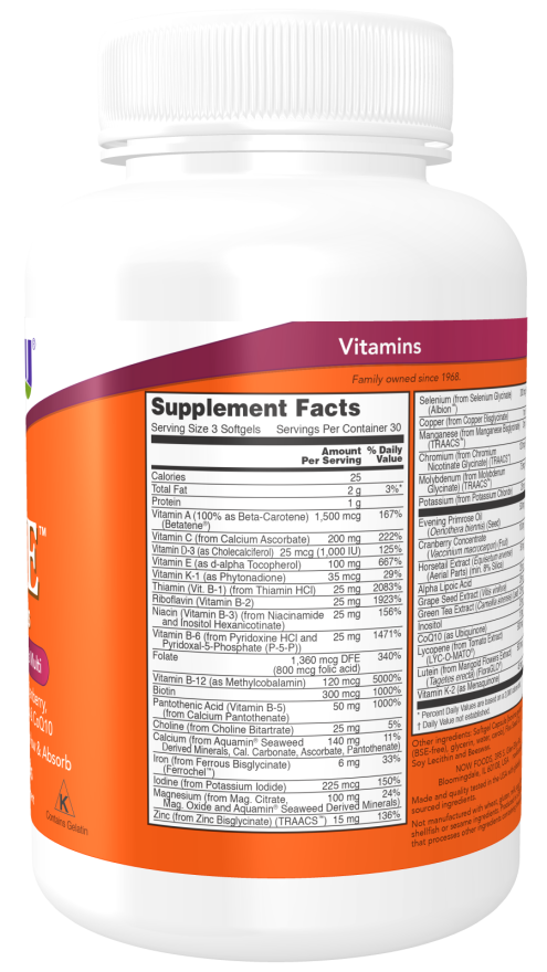 Now Foods Eve Superior Women's Multi - 90 softgels sudetis