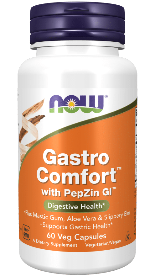 NOW Foods Gastro Comfort with PepZin GI 60vcaps