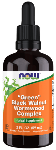 Now Foods Green Black walnut Wormwod Complex - 59 ml
