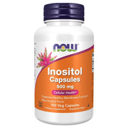 NOW Foods Inositol 500 mg – 100 kapsulių