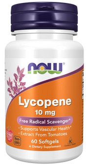 Now Foods Lycopene 10 mg Softgels kaina