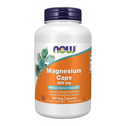 NOW Foods Magnesium, 400mg - 180 vcaps