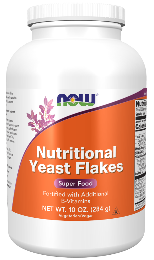 NOW FOODS Nutritional Yeast Flakes kaina
