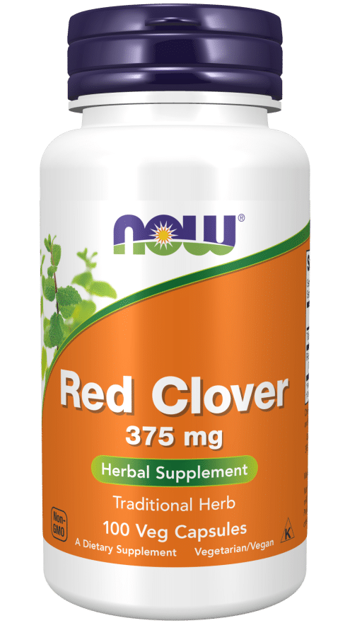 NOW Foods Red Clover 375mg 100caps