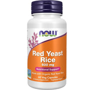 NOW Foods Red Yeast Rice, 600mg - 60 vcaps