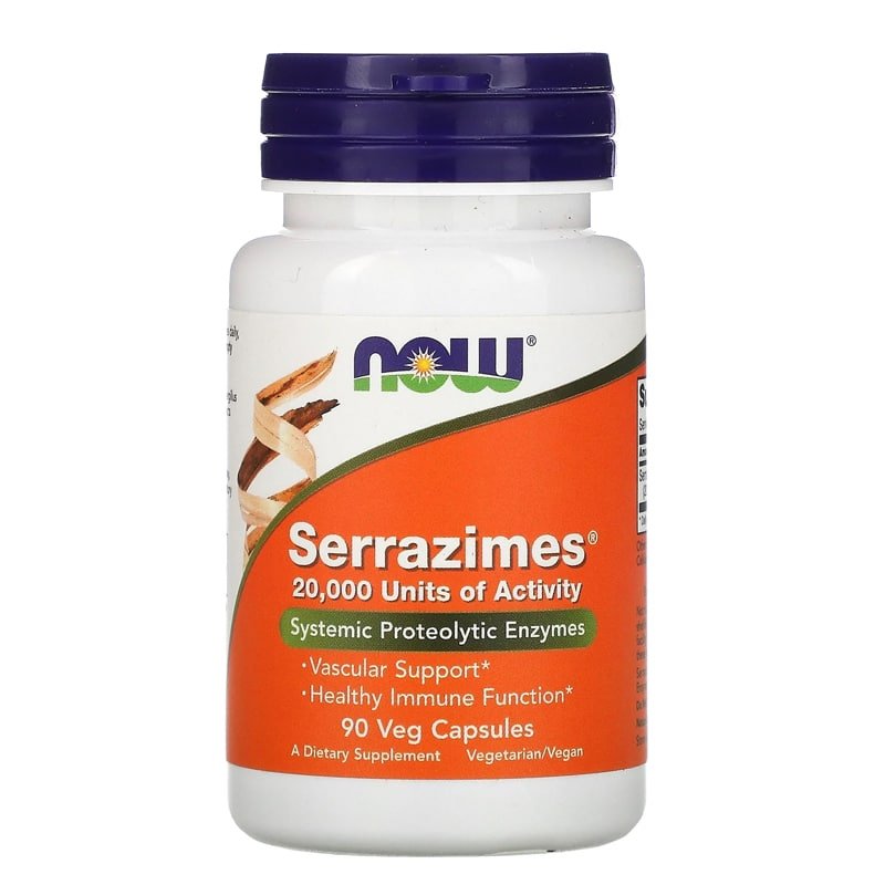 Now foods sarrazimes 20000 units 90 vcaps