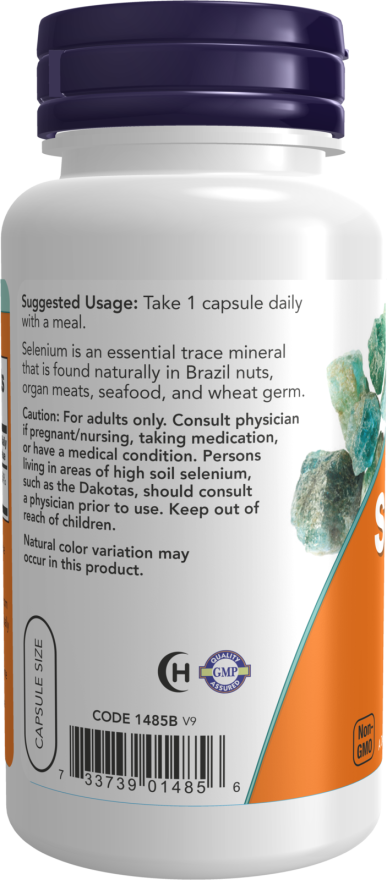Now Foods Selenium 200 mcg 90 Veg Capsules pigu