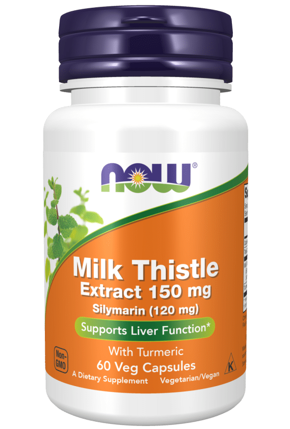 NOW Foods Silymarin with Turmeric 150mg 60vcaps