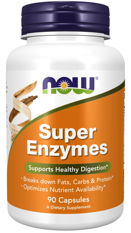 Now Foods Super Enzymes – 90 caps kaina
