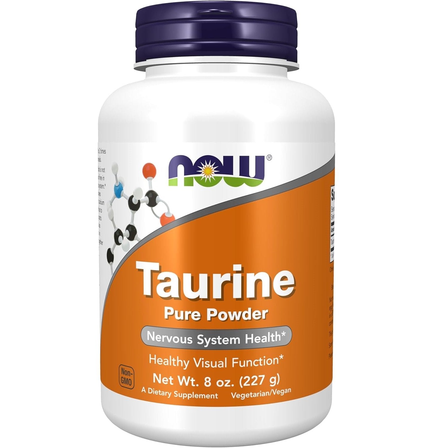 NOW Foods Taurine, Pure Powder - 227 grams kaina