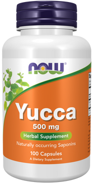 Now Foods Yucca 500mg 100capsules kaina