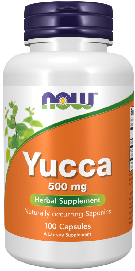 Now Foods Yucca 500mg 100capsules kaina