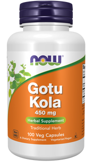 NOW Gotu Kola – 450mg – 100 veg caps kaina