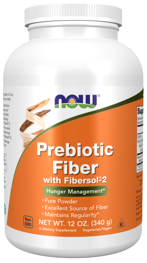 NOW Prebiotic Fiber With Fibersol-2 340g kaina akcija pigu