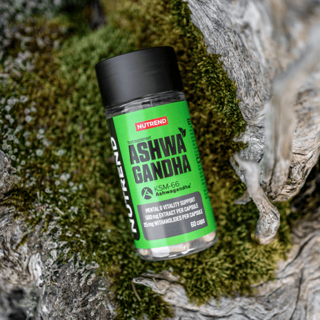 Nutrend Ashwagandha 60 capsules pirkti