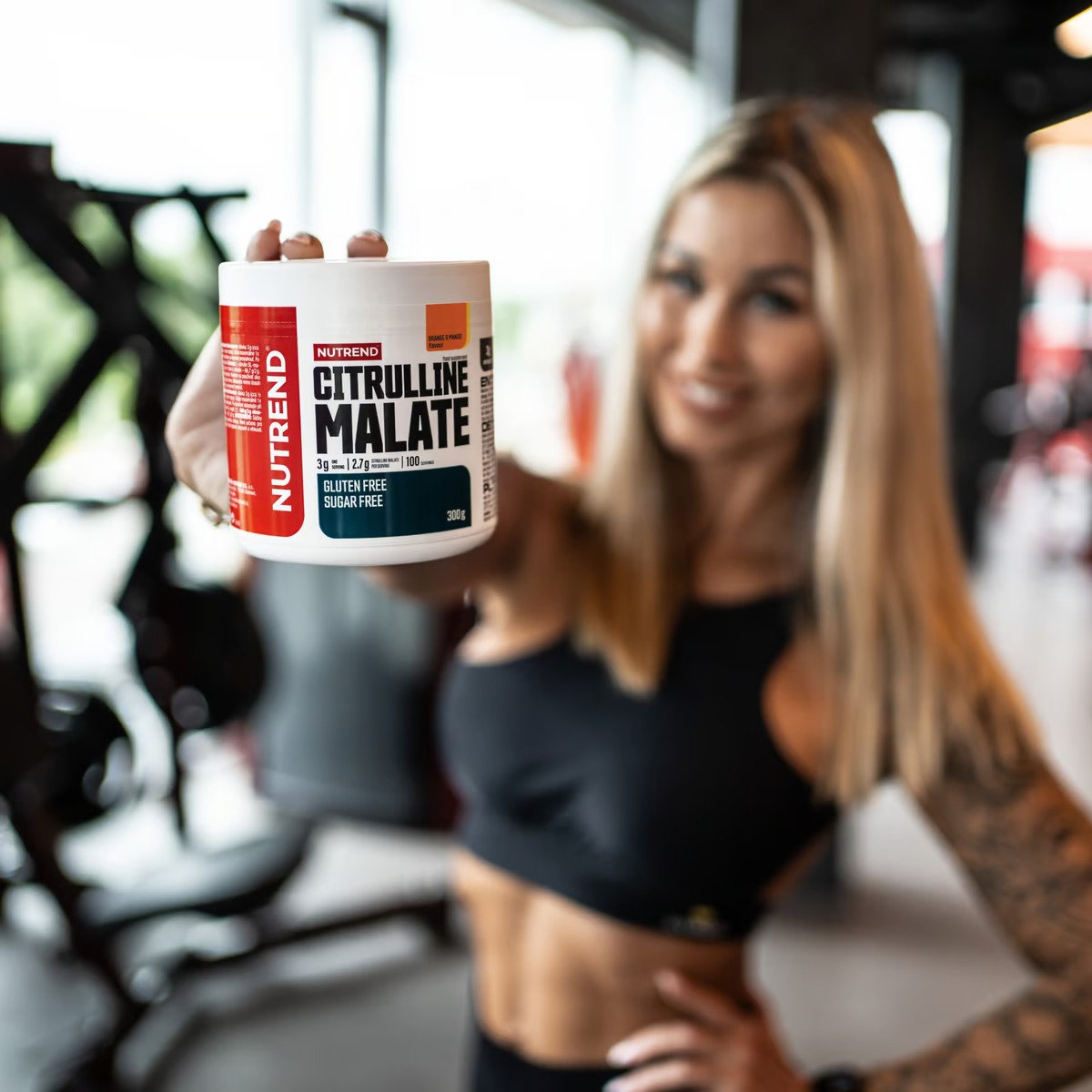 Nutrend Citrulline Malate, Orange & Mango - 300 grams kaina pigu