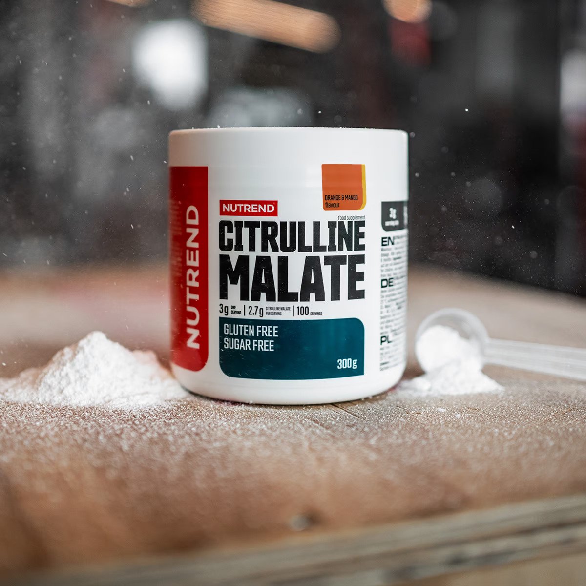 Nutrend Citrulline Malate, Orange & Mango - 300 grams kaina pirkti