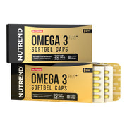 Nutrend Omega 3 Plus Softgel Caps, 120 caps, No Flavour kaina