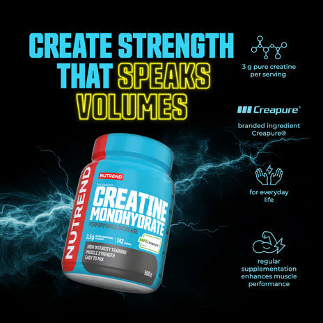Nutrend Creatine Monohydrate Creapure® - 500 grams