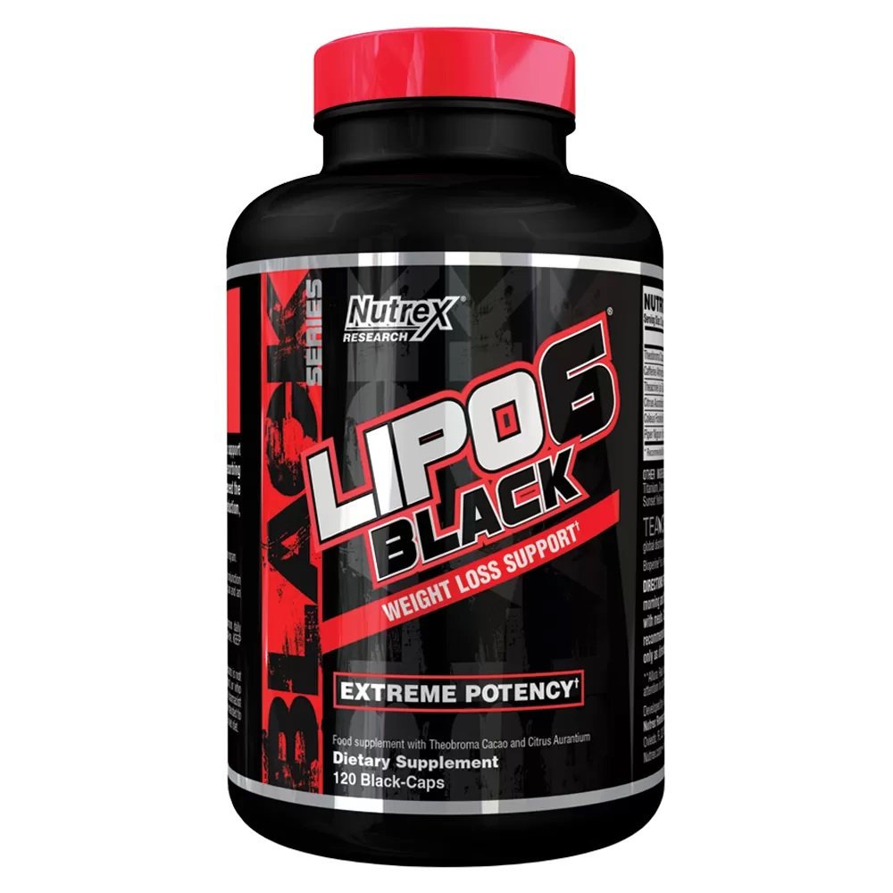Nutrex Lipo-6 Black - 120 caps kaina akcija