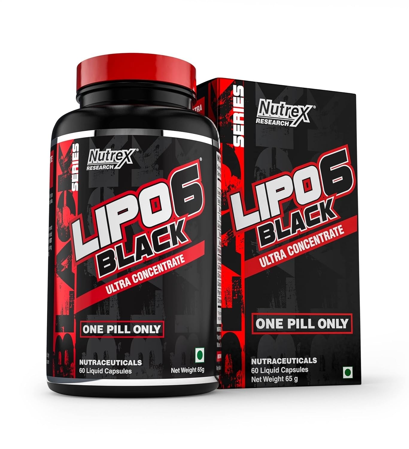 Nutrex Lipo 6 Black Ultra Concentrate 60 caps ispardavimas