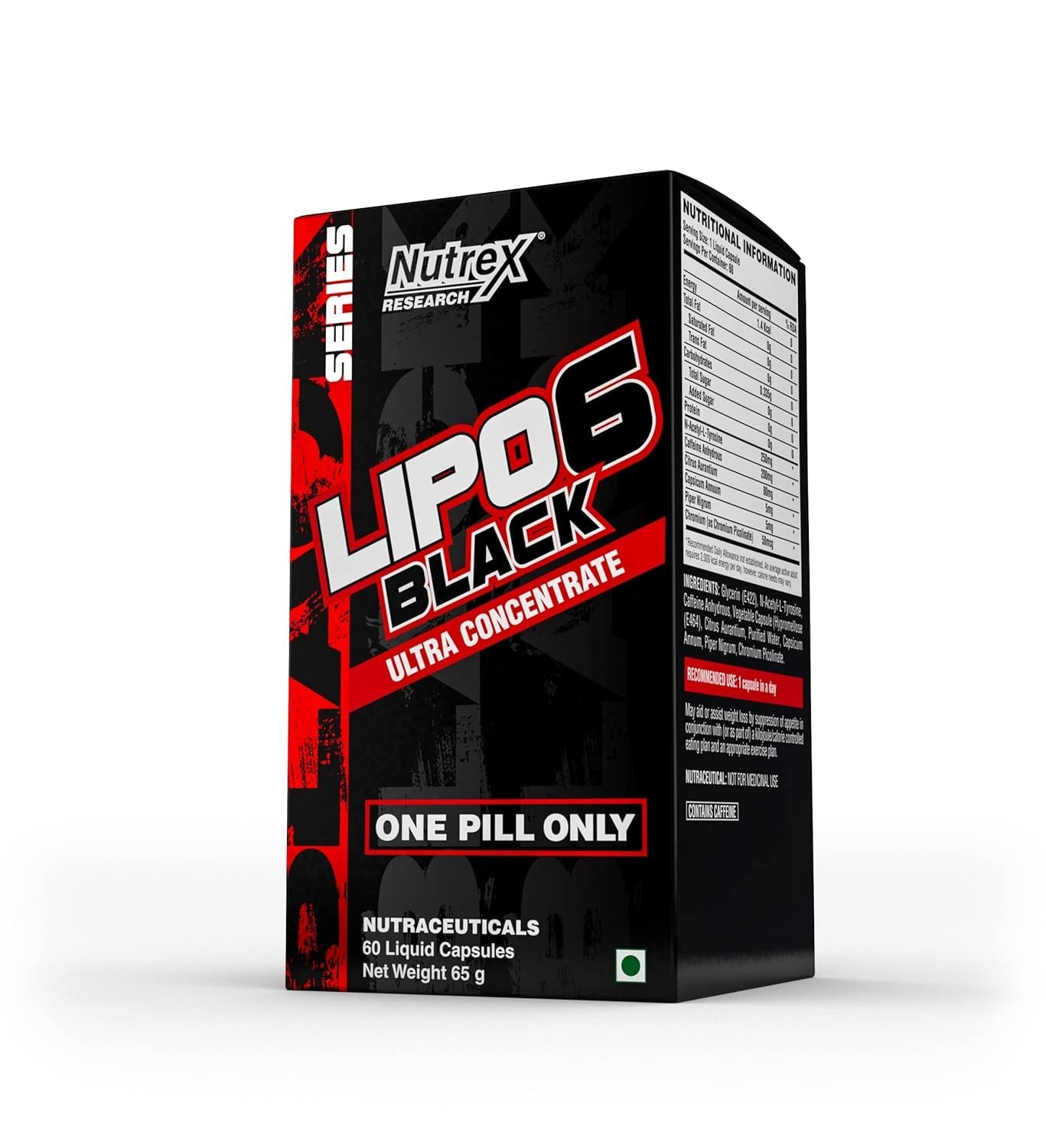 Nutrex Lipo 6 Black Ultra Concentrate 60 caps pigu