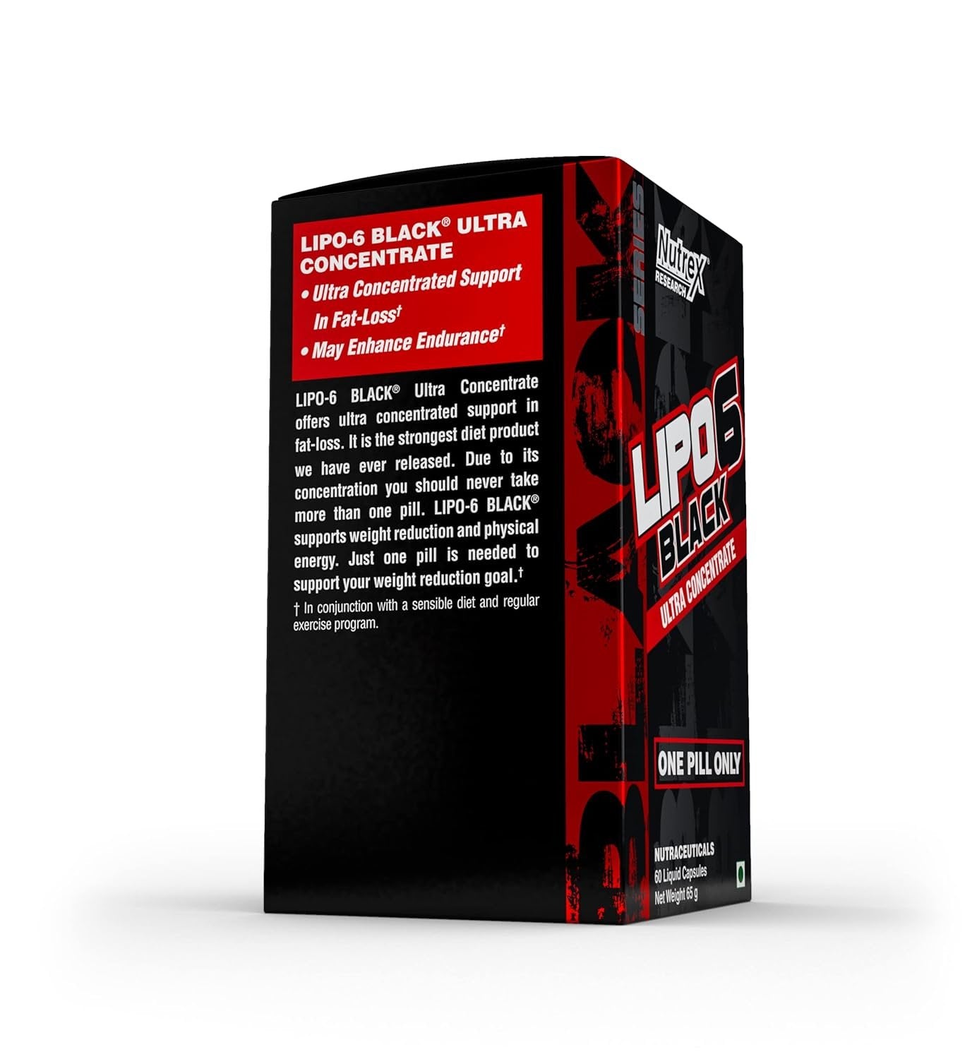 Nutrex Lipo 6 Black Ultra Concentrate 60 caps vartojimas