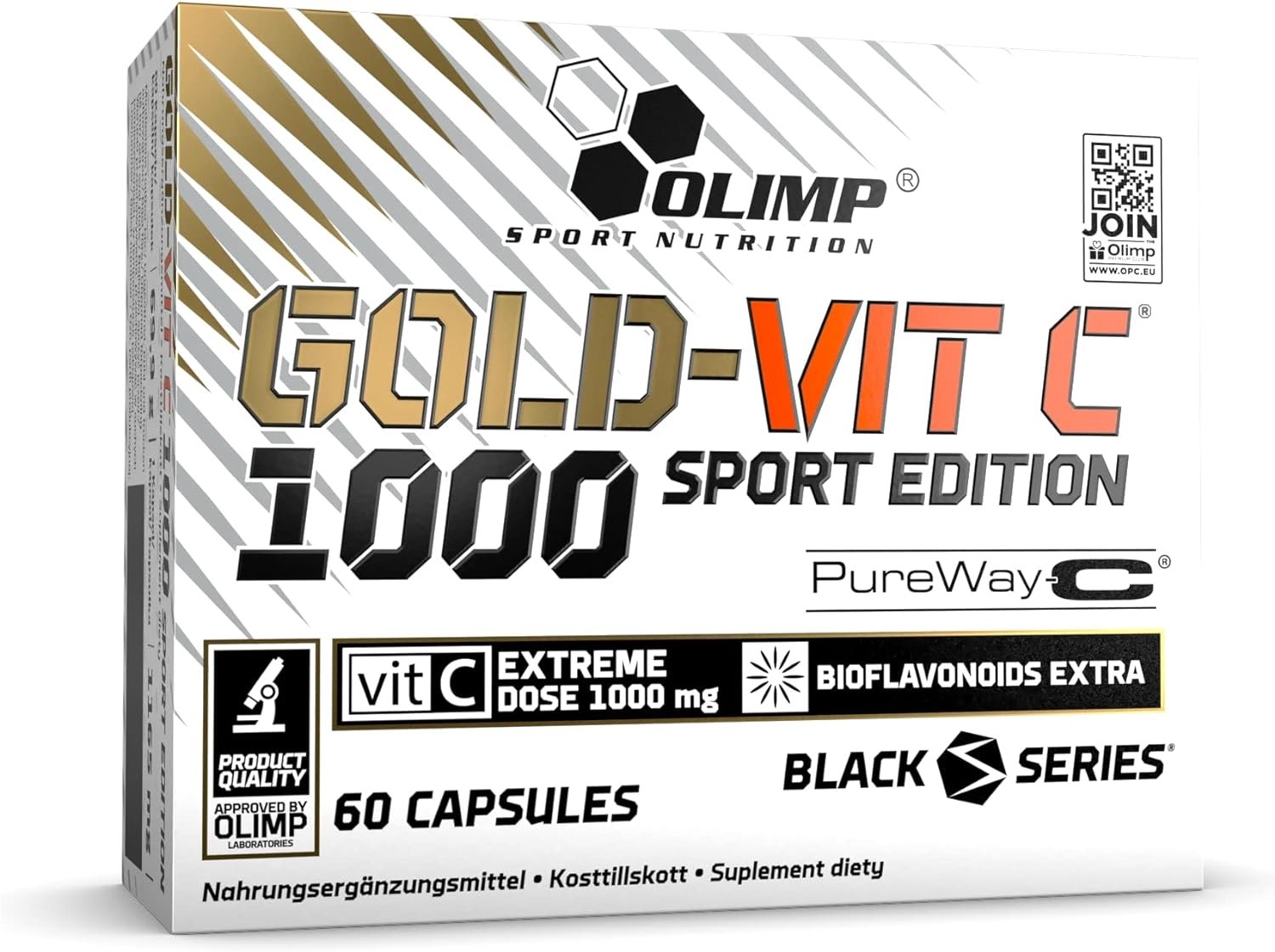 Olimp Gold-Vit C 1000 Sport Edition 60 Capsules kaina